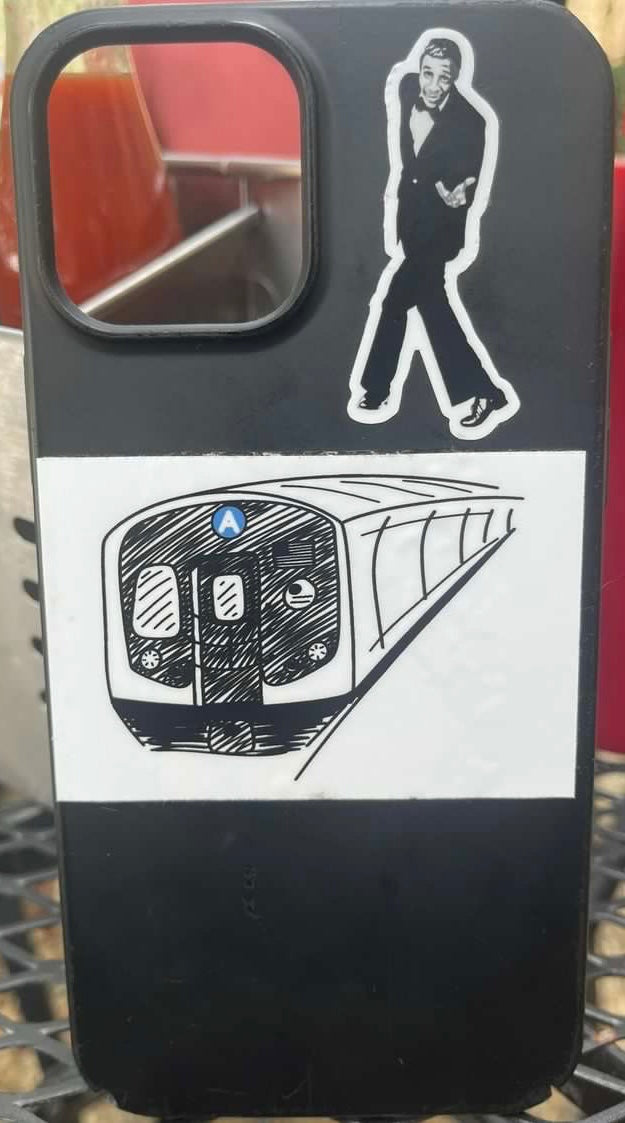 A Train Sticker