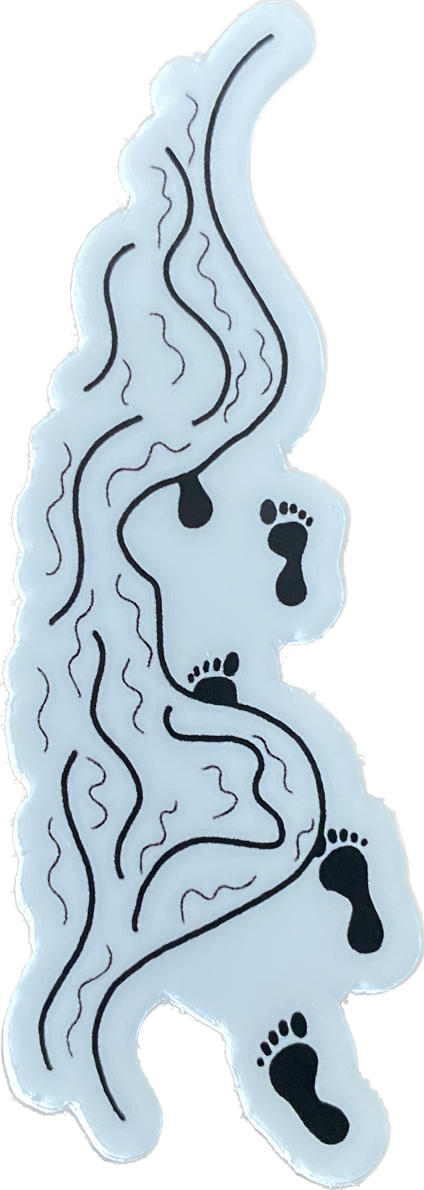 Footprints Sticker