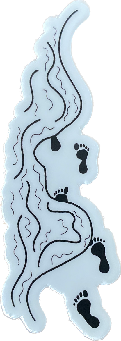 Footprints Sticker