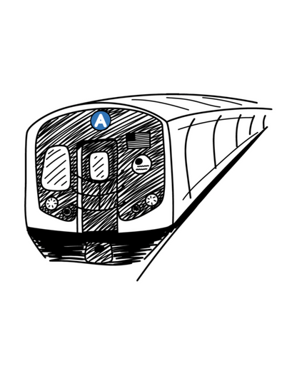 A Train Sticker